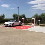 Tesla Supercharger en la Canonja | Punto de carga eléctrico